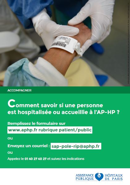 aphp personne hospitalisée
