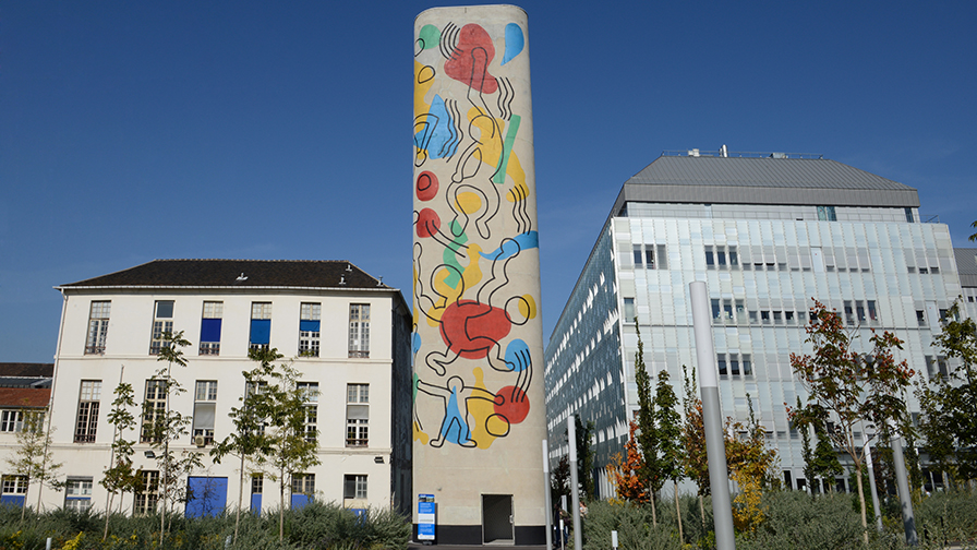 Hôpital Necker - Enfants Malades AP-HP - tour Keith Haring
