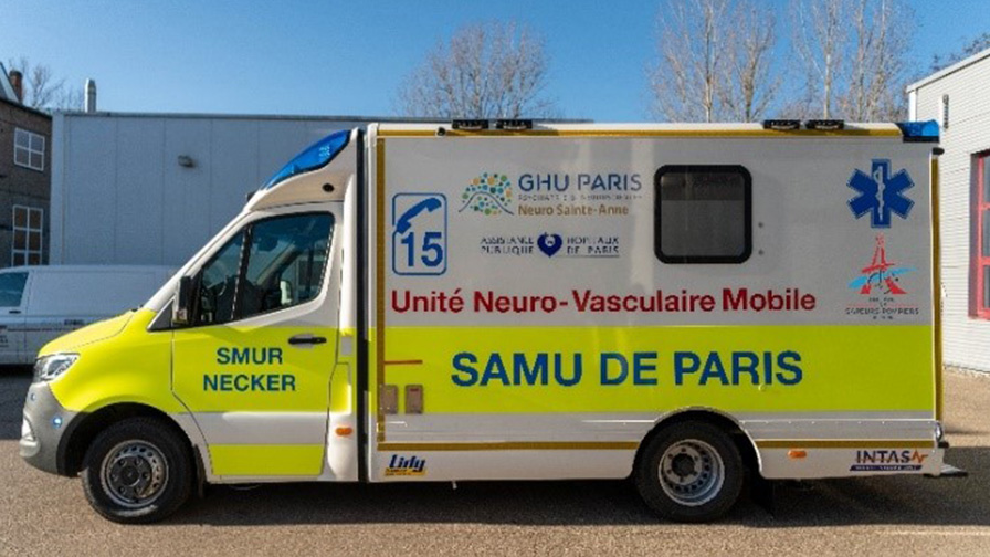 La première unité neurovasculaire mobile française