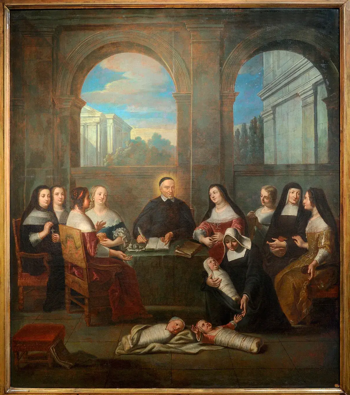 Saint Vincent de Paul et les Dames de la charité