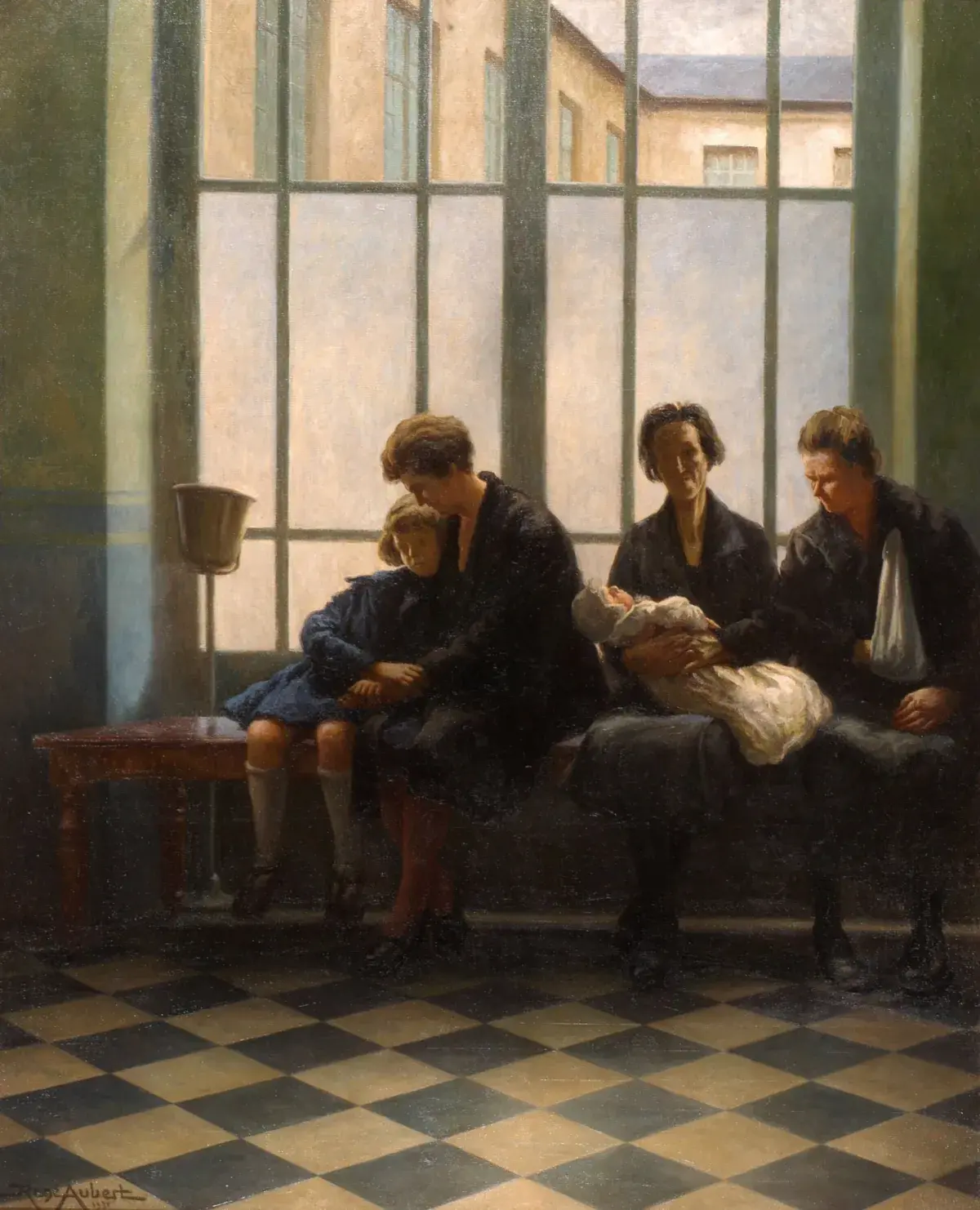 L'attente, Musée de l'AP-HP 