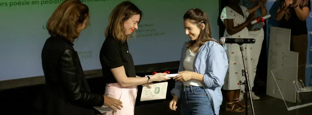 Cérémonie de remise des trophées patients
