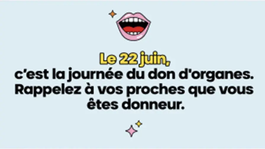 Journée du don d'organes