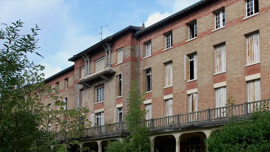 L’ancien hôpital Villemin situé sur la commune d’Angicourt