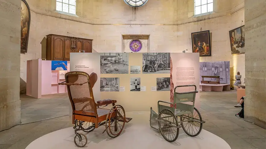 L'exposition « corps mouvementés : l’émergence de nouvelles thérapies aux XIXe et XXe siècles » 