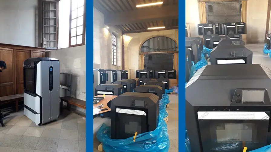 Covid-19 : Imprimantes 3D à l'hôpital Cochin