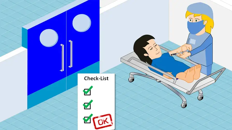 Préparation à l'opération, réalisation des anesthésies locaux régionales