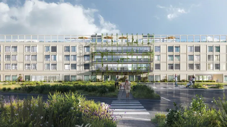 Hôpital Emile-Roux : le nouveau bâtiment 