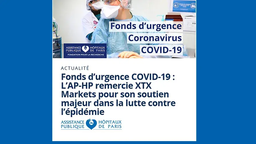 Covid 19 : fond 'urgence - XTX