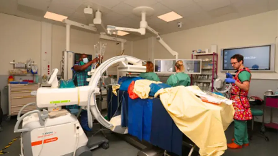 Blocs d’endoscopie de l’hôpital Beaujon AP-HP.