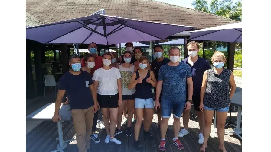 Départ de volontaires AP-HP pour la Guyane