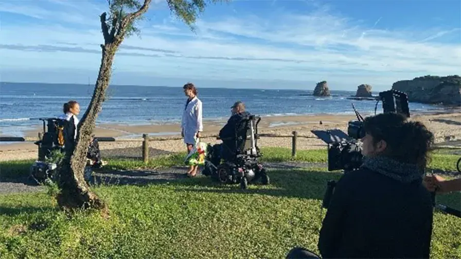 « Mal-Roulante », le court métrage inclusif de l’hôpital Marin de Hendaye