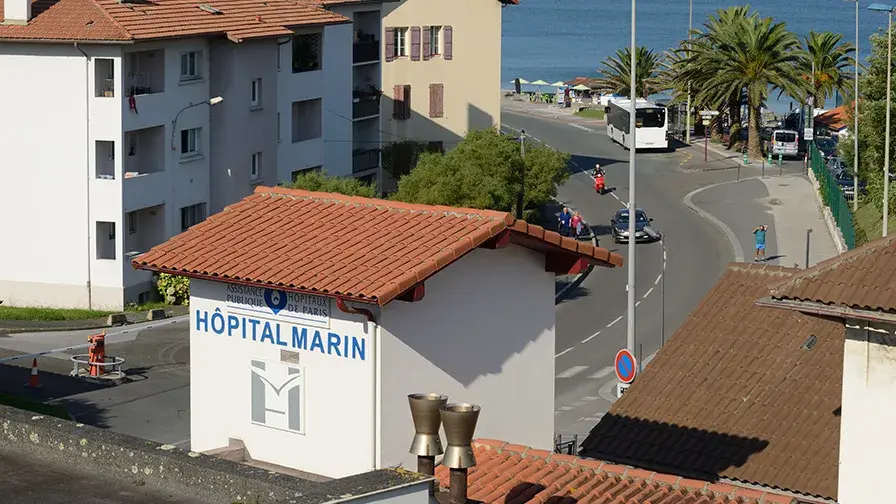 Hôpital Marin de Hendaye- vue