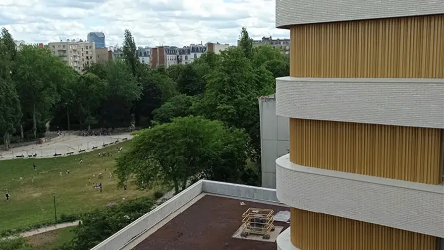 Hôpital Sainte-Périne - le nouveau bâtiment