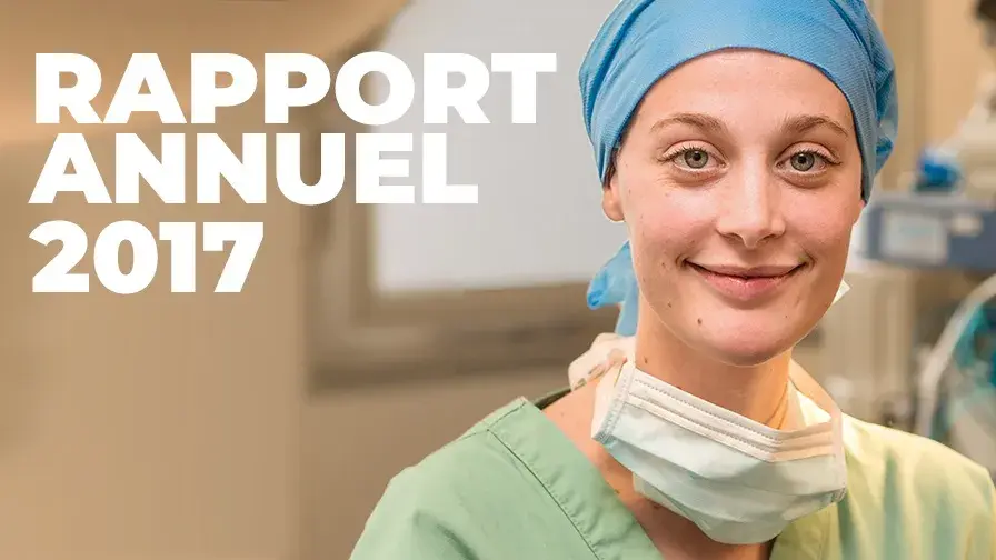 Couverture rapport annuel AP-HP 2017