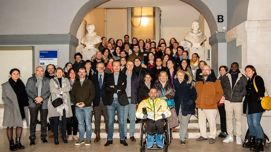 Les participants à la journée de lancement du CRMR "anomalies vertébrales et spina bifida"