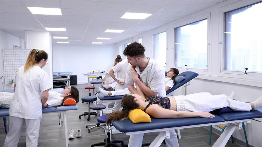 nouveaux locaux de l’institut de formation en masso-kinésithérapie de l’AP-HP sur le campus Ady Steg