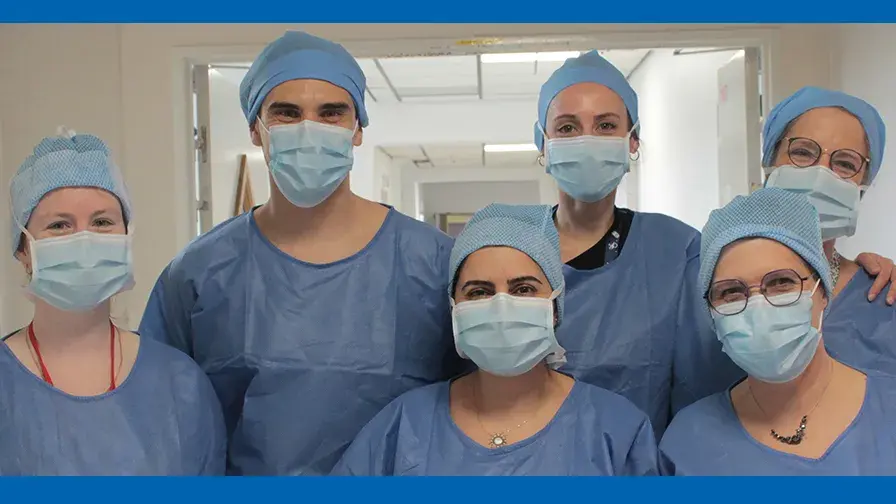 l’équipe du CETD de l'hôpital Raymond-Poincaré AP-HP