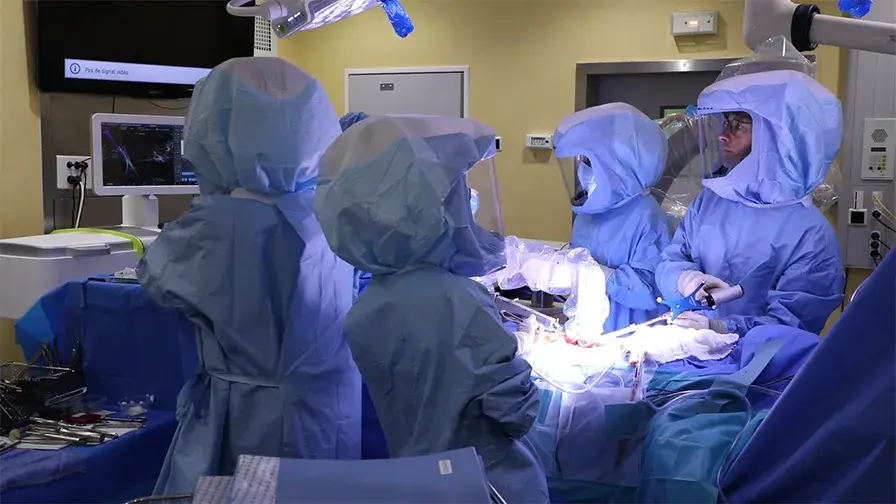 Un nouveau robot MazorTM à l'hôpital Robert-Debré AP-HP