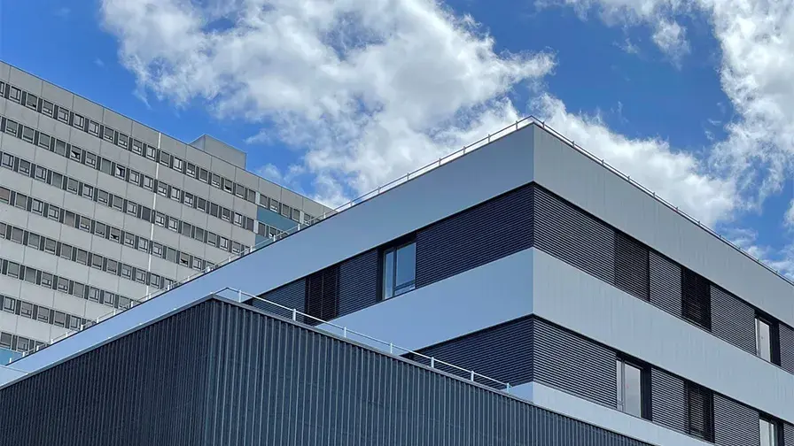 Hôpital Henri-Mondor- vue extérieure