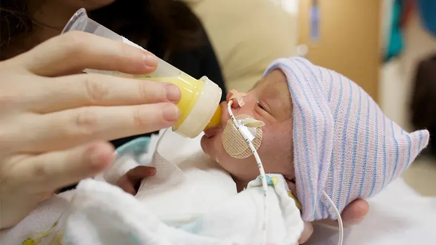 Un nouveau-né préamaturé
