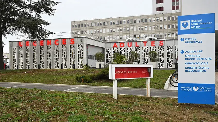 Les urgences adultes de l’hôpital Louis-Mourier AP-HP