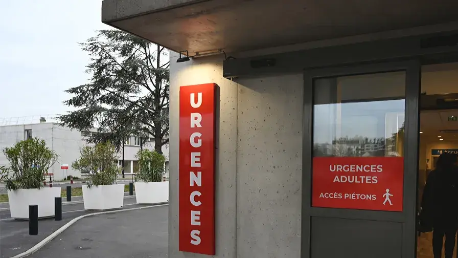 Un service des urgences à l'AP-HP.