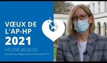 Vœux de l'hôpital Raymond-Poincaré AP-HP 2021 - Hélène Jacques