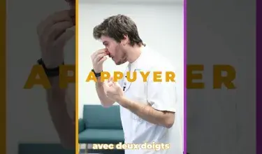 Saignement du nez, que faire ? #urgence #gestesquisauvent