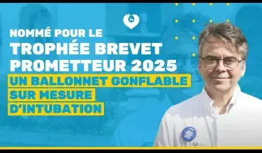 APinnov 2025 - Nommé pour le Trophée brevet prometteur : Pr Jean BERGOUNIOUX