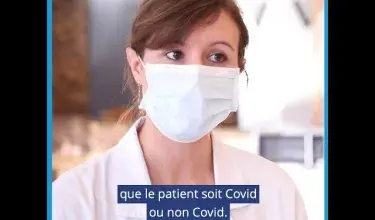 Soignants, respectez les mesures barrières à l'hôpital