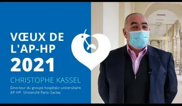 Vœux du GHU AP-HP. Université Paris-Saclay 2021 - Christophe Kassel