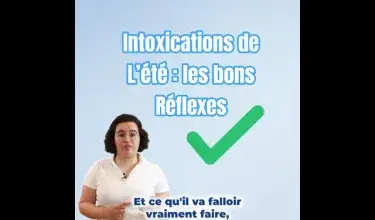 LES INTOXICATIONS DE L'ETE  : LES BONS REFLEXES #été #intoxication #gestedesecours