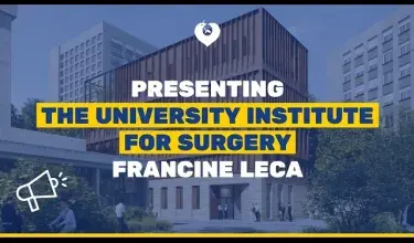 Presenting the University Institute for Surgery Francine Leca