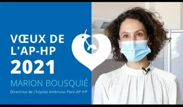 Vœux de l'hôpital Ambroise-Paré AP-HP 2021 - Marion Bousquié