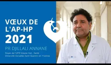 Vœux du GHU AP-HP. Université Paris-Saclay - Pr Djillali Annane, doyen UFR Simone Veil de l'UVSQ
