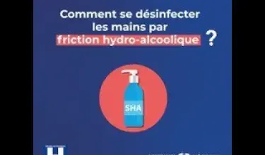 Comment se désinfecter les mains par friction hydroalcoolique ?